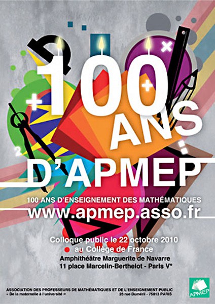 2010-Centenaire de l'APMEP