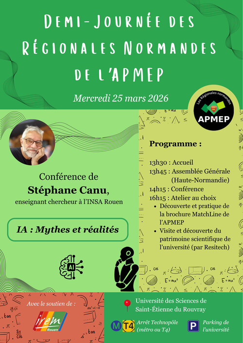 affiche de la journée régionale : à télécharger